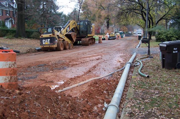Oak Drive Area Sanitary Sewer Replacement - Rock Hill, SC
