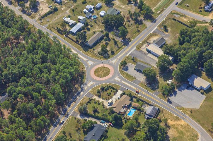S-70 (Two Notch Road) @ SC 921 (Laurel Road) Roundabout - Lexington County, SC
