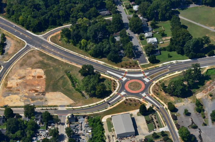 White Street/Constitution Blvd. Roundabout - Rock Hill, SC
